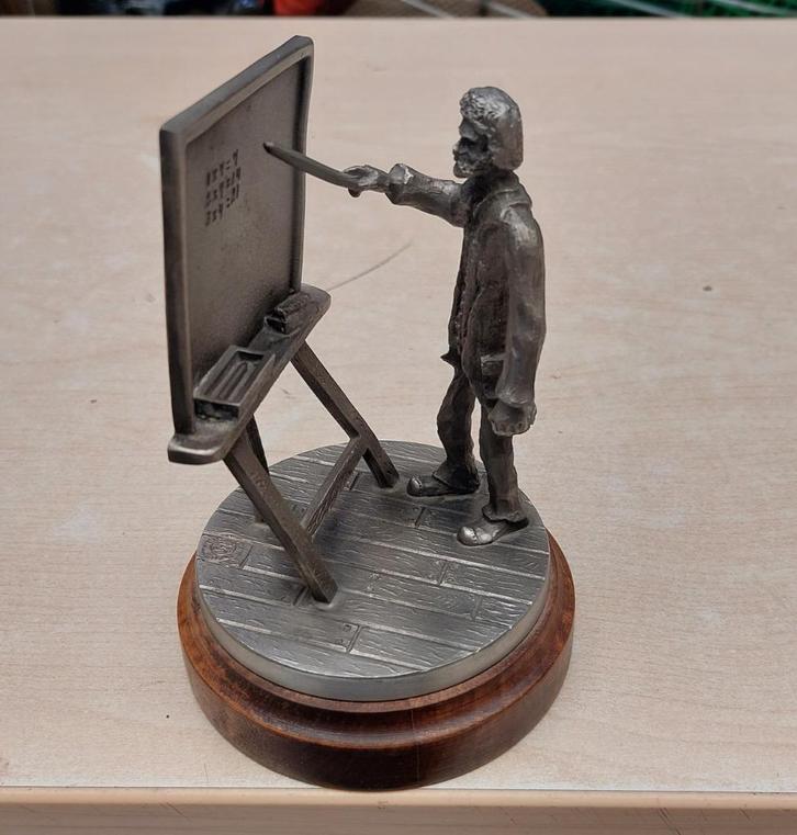 112825 tinnen beeldje WD 008, Antiek en Kunst, Kunst | Beelden en Houtsnijwerken, Ophalen of Verzenden