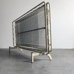 Ariëlle opklapbed/daybed  Wim Rietveld, Auping '50, Eenpersoons, Zo goed als nieuw, 80 cm, Metaal