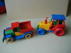 auto en traktor, Kinderen en Baby's, Speelgoed | Speelgoedvoertuigen, Ophalen, Gebruikt