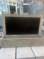 NIEUW Kruiden of planten bak met krijtbord, Tuin en Terras, Bloembakken en Plantenbakken, Tuin, Minder dan 60 cm, Nieuw, Ophalen of Verzenden