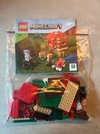 LEGO Minecraft 21179 Het Paddenstoelenhuis, Ophalen of Verzenden, Zo goed als nieuw, Complete set, Lego
