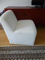 fauteuil teddystof wit, nieuwstaat, Jysk product, Huis en Inrichting, Fauteuils, Ophalen, Modern design, Minder dan 75 cm, Nieuw