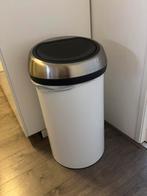 Brabantia Touch Bin 60L, Huis en Inrichting, Woonaccessoires | Prullenbakken, Ophalen, Gebruikt, 50 tot 75 cm, 40 liter of meer