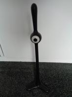 5284-5-2 : Zwarte keukenrolhouder. ( Kozaial ), Ophalen of Verzenden, Zo goed als nieuw