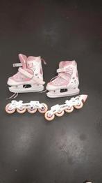 Schaatsen skeelers maat 31 t/m 34 verstelbaar., Ophalen of Verzenden, Gebruikt, IJshockeyschaatsen, Nijdam