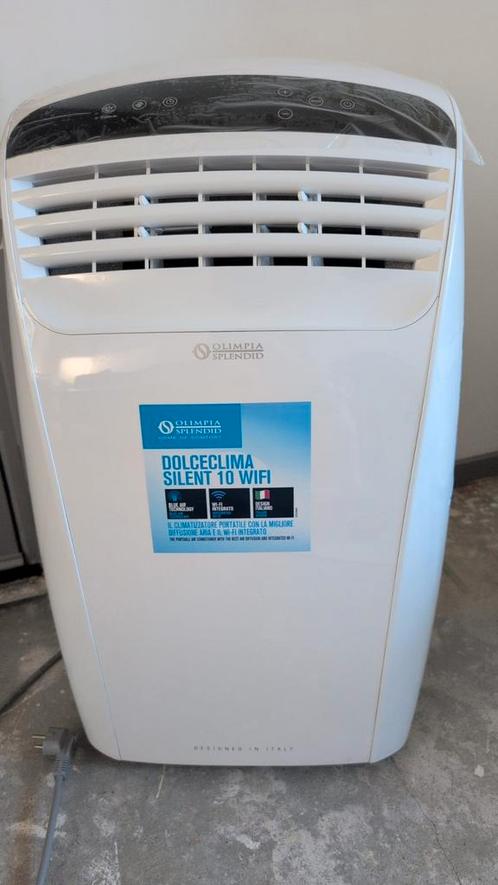 Mobiele airco Olimpia Splendid Dolceclima Silent 10 WiFi, Witgoed en Apparatuur, Airco's, Zo goed als nieuw, Afstandsbediening