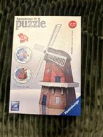Ravensburger 3D puzzel Molen, Ophalen of Verzenden, Minder dan 500 stukjes, Zo goed als nieuw, Rubik's of 3D-puzzel