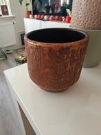 Bloempot Terracotta Look - Binnen/Balkon/Tuin, Tuin en Terras, Ophalen, Gebruikt, Rond, Tuin