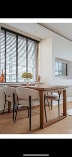 MÖRBYLÅNGA eettafel ikea, eikenfineer bruin gelazuurd., 100 tot 150 cm, Eikenhout, Zo goed als nieuw, Vier personen