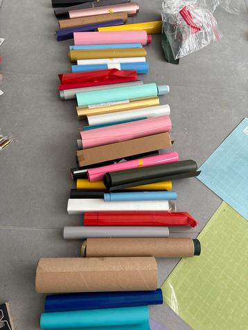 Heat Transfer Vinyl voor Cricut & Plotters beschikbaar voor biedingen