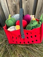 Ikea vilten mand met groente en fruit, Verzenden, Zo goed als nieuw