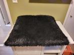 Groot vloerkussen; fluffy; 70x70, Huis en Inrichting, Woonaccessoires | Kussens, Ophalen, Gebruikt, Zwart, Vierkant