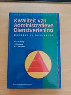 P.A. Hartog - Kwaliteit van administratieve dienstverlening, Ophalen of Verzenden, Zo goed als nieuw, Management, P.A. Hartog; A. Molenkamp; J.H.M. Otten