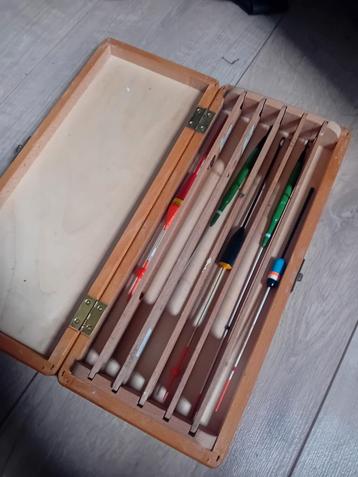 Vintage Dobberdoos met Dobbers beschikbaar voor biedingen