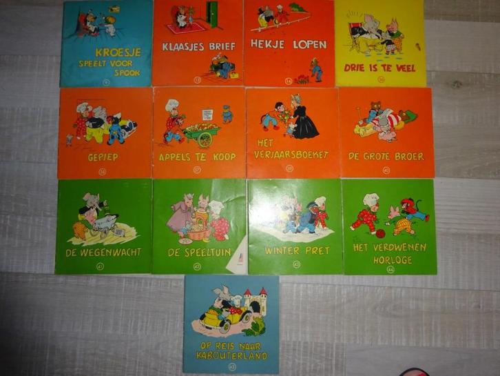 13 BOEKJES VAN FLIPJE TIEL, Verzamelen, Merken en Reclamevoorwerpen, Gebruikt, Overige typen, Ophalen of Verzenden