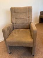 Comfortabele stoelen op wieltjes, Huis en Inrichting, Stoelen, Ophalen, Overige kleuren, Zo goed als nieuw, Stof