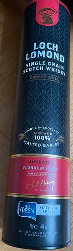 Lege whiskey whisky koker verpakking loch lomond scotch, Verzamelen, Wijnen, Ophalen of Verzenden, Zo goed als nieuw, Overige gebieden