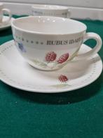 kop en schotel wildflowers marjolein bastin  vier stuks, Antiek en Kunst, Ophalen of Verzenden