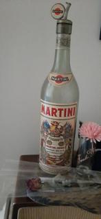 Vintage grote martini fles, Verzenden, Gebruikt