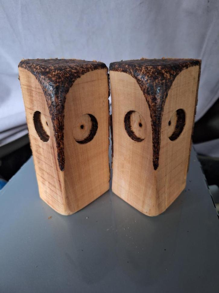 Houten uilen, leuk als decoratie., Diversen, Kerst, Nieuw, Ophalen of Verzenden