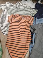 17 stuks rompers 74/80 korte mouw, Kinderen en Baby's, Babykleding | Maat 74, Ophalen of Verzenden, Gebruikt, Jongetje, Nacht- of Onderkleding
