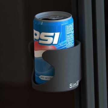 Sim Racing Bekerhouder | 3D-geprint in PLA+ voor Simrig beschikbaar voor biedingen