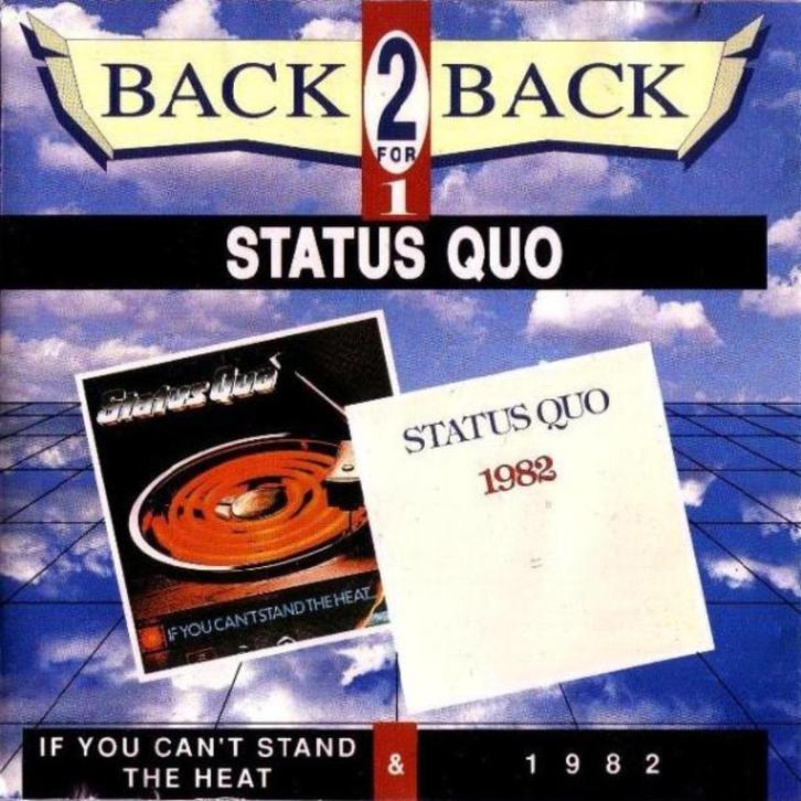 CD: Status Quo – If You Can't Stand The Heat + 1982, Cd's en Dvd's, Cd's | Rock, Zo goed als nieuw, Poprock, Ophalen of Verzenden