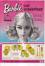 Retro reclame 1974 Mattel Barbie pop met wonderhaar, Ophalen of Verzenden