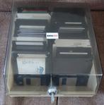 84x HD diskettes PC in plastic bak, Ophalen of Verzenden