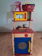 Houten keukentje met wat kookspulletjes, Ophalen, Zo goed als nieuw, Toebehoren