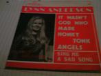 LYNN ANDERSON IT WASN ' T GOD WHO MADE HONKY - SING ME A SAD, Verzenden, Zo goed als nieuw, Overige formaten, Levenslied of Smartlap