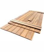 6.67 m2 Halfhouts rabat - Hardhout - nr: HP47, Ophalen, Planken, Nieuw, Hardhout