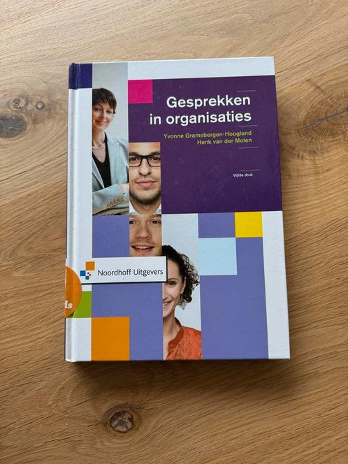 Gesprekken in organisaties - Studieboek, Boeken, Studieboeken en Cursussen, Zo goed als nieuw, HBO, Gamma, Ophalen of Verzenden
