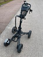 Clicgear 8.0 Golftrolley zwart, Sport en Fitness, Golf, Verzenden, Gebruikt, Golfkar, Overige merken