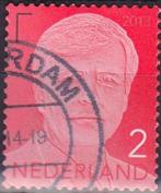 Koning Willem-Alexander 2013 waarde 2, Verzenden, Na 1940, Gestempeld