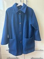 Alpaca lama wol mantel jas maat 36, Kleding | Dames, Jassen | Winter, Maat 36 (S), Verzenden, Blauw, Onbekend