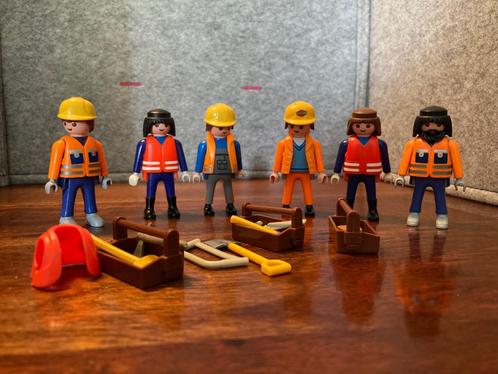 Playmobil bouwakkers - 6 stuks, Kinderen en Baby's, Speelgoed | Playmobil, Gebruikt, Los playmobil, Ophalen of Verzenden