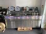 Bakwand 4 pans + GRATIS AFZUIGMOTOR TWV €2500,- LEASE KOOP, Ophalen, Nieuw in verpakking, Fornuis, Frituur en Grillen