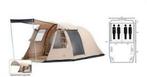 4 persoons tent Bardani Salerno, Caravans en Kamperen, Ophalen, Gebruikt