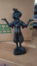 Bronzen beeldje van clown Janneke Ros, Antiek en Kunst, Ophalen of Verzenden
