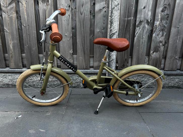 Veloretti Kinderfiets 16 inch - Desert Moss, Fietsen en Brommers, Fietsen | Kinderfietsjes, Gebruikt, Ophalen of Verzenden