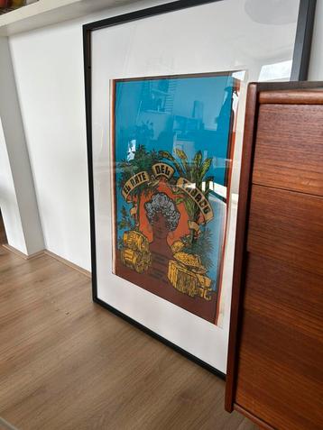 Originele Cubaanse zeefdruk affiche - Reboiro 1977 beschikbaar voor biedingen