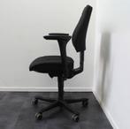 Kinnarps 6000 Free Float bureaustoel, Zwart gestoffeerd, Gebruikt, -, Zwart, -