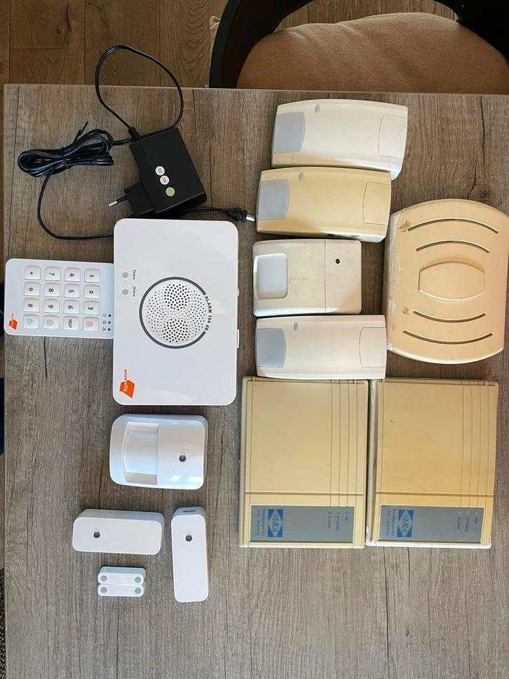 Woonveilig & Elra Alarmsysteem, Doe-het-zelf en Verbouw, Alarmsystemen, Gebruikt, Compleet systeem, Beweging, Draadloos, Ophalen