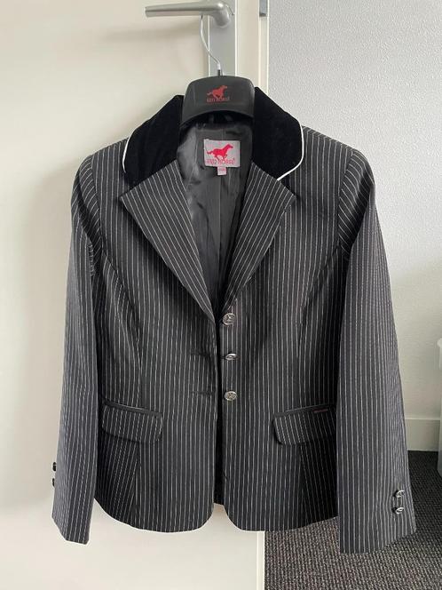 Red Horse ruiterjas zwart mt 164, Dieren en Toebehoren, Paardrijkleding, Zo goed als nieuw, Dames, Kinderen, Bovenkleding, Overige soorten