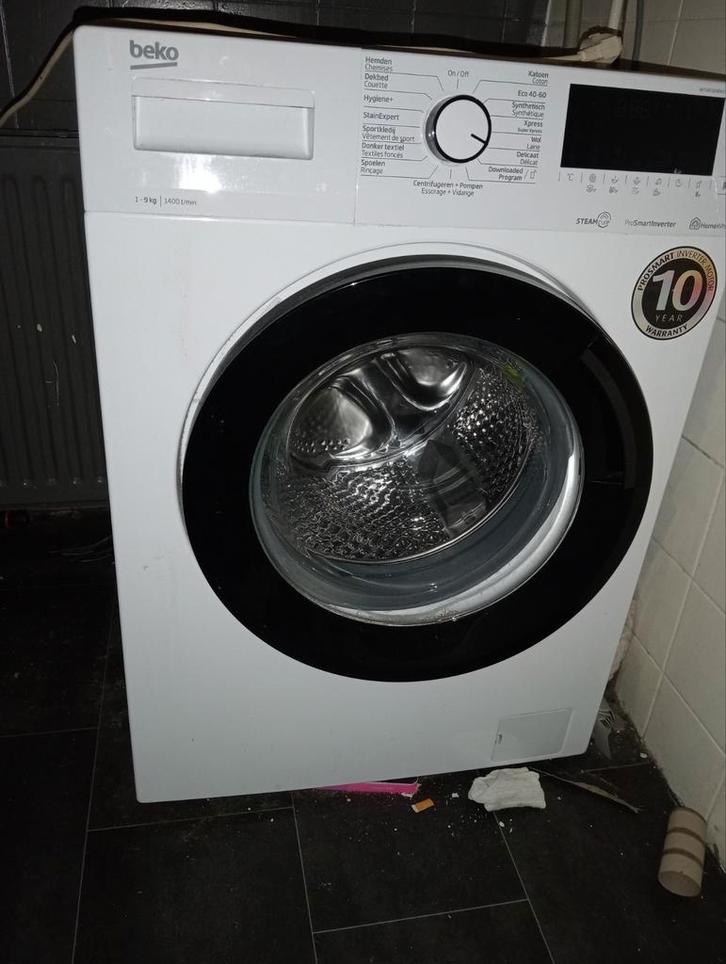 Beko Wasmachine - Zo goed als nieuw en een bauknech droger, Witgoed en Apparatuur, Wasmachines, Zo goed als nieuw, Voorlader, Minder dan 85 cm