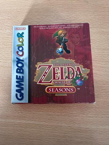 Zelda Oracle of Seasons - Game Boy Color - Compleet! beschikbaar voor biedingen