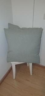 2 Groene Sierkussens 55x55 cm NIEUW!, Huis en Inrichting, Woonaccessoires | Kussens, Ophalen of Verzenden, Zo goed als nieuw, Groen