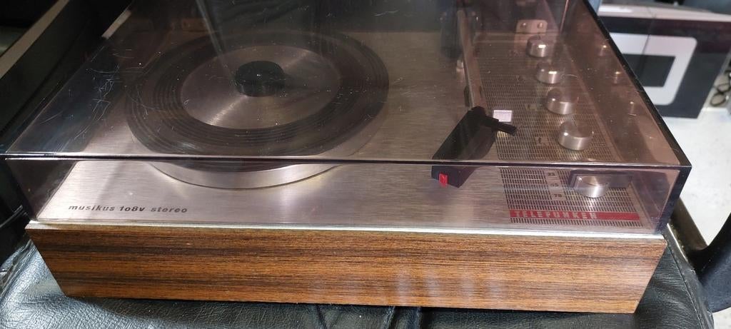 Telefunken Musicus 108v Platenspeler - Vintage, Audio, Tv en Foto, Platenspelers, Ophalen of Verzenden
