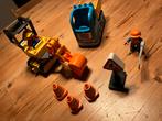 Duplo Graafmachine & Kiepwagen Wegwerkzaamheden, Ophalen of Verzenden, Gebruikt, Complete set, Duplo